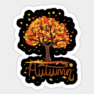 Autumn Sticker